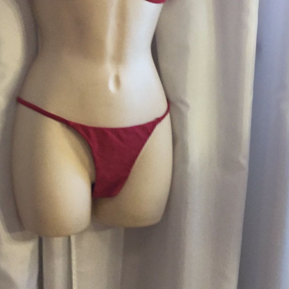 Nwot Red String Bikini In Size6 By M Zaful - image 4